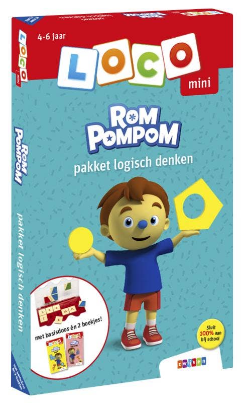 Loco Mini - Rompompom pakket logisch denken
