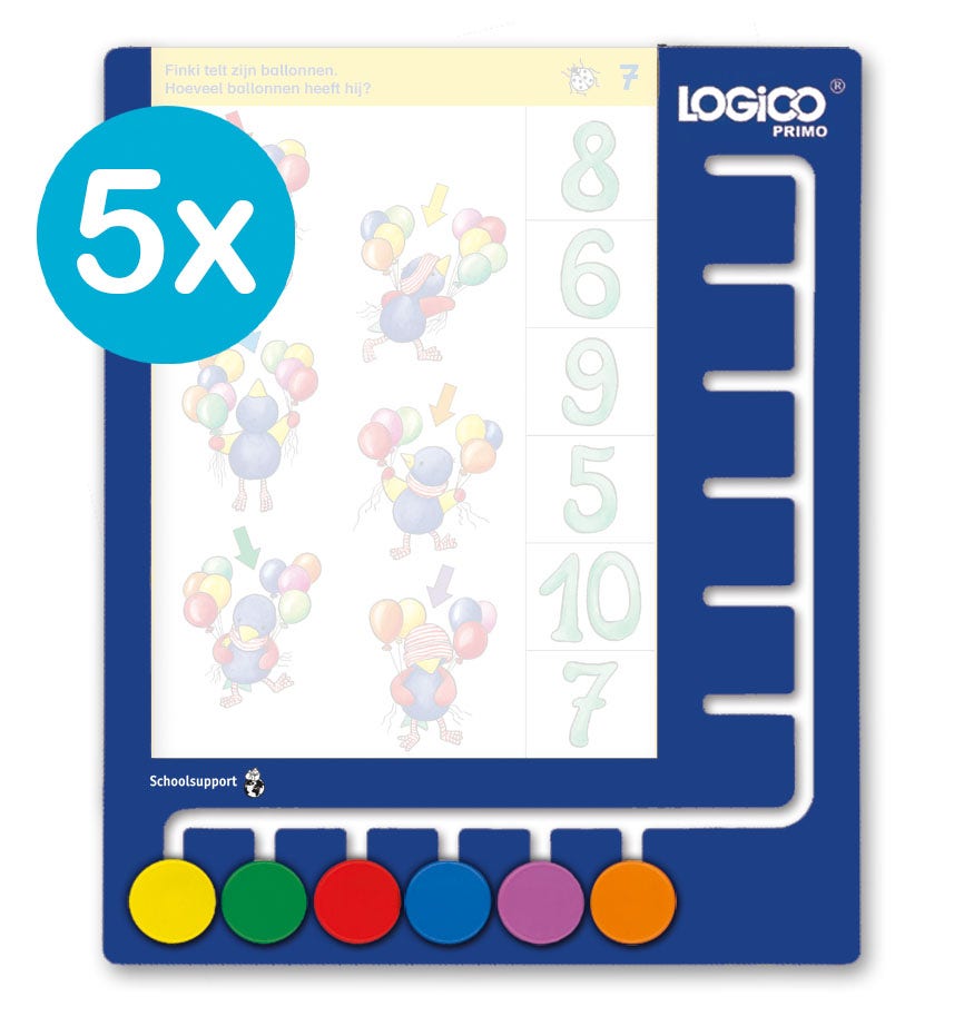 LOGICO PRIMO spelbord (5 ex.)