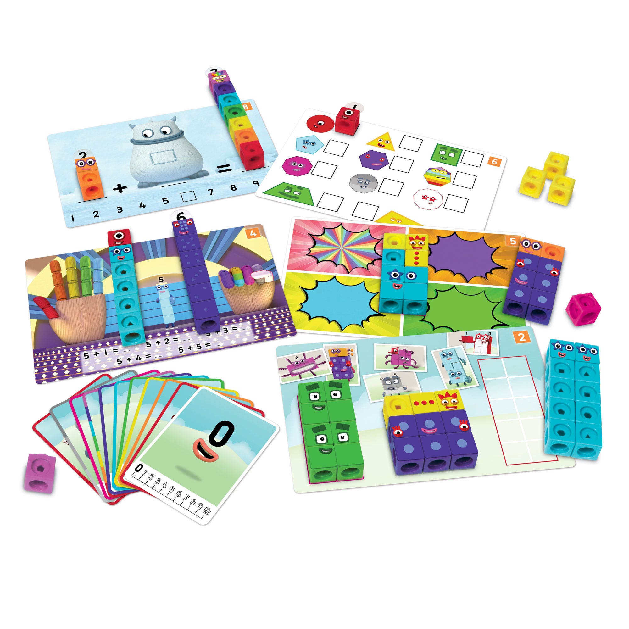 Mathlink Cubes Numberblocks - Rekenblokjes Activiteitenset 1-10