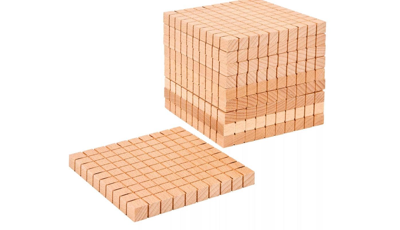 MAB vierkant van 100 cm3 10 stuks