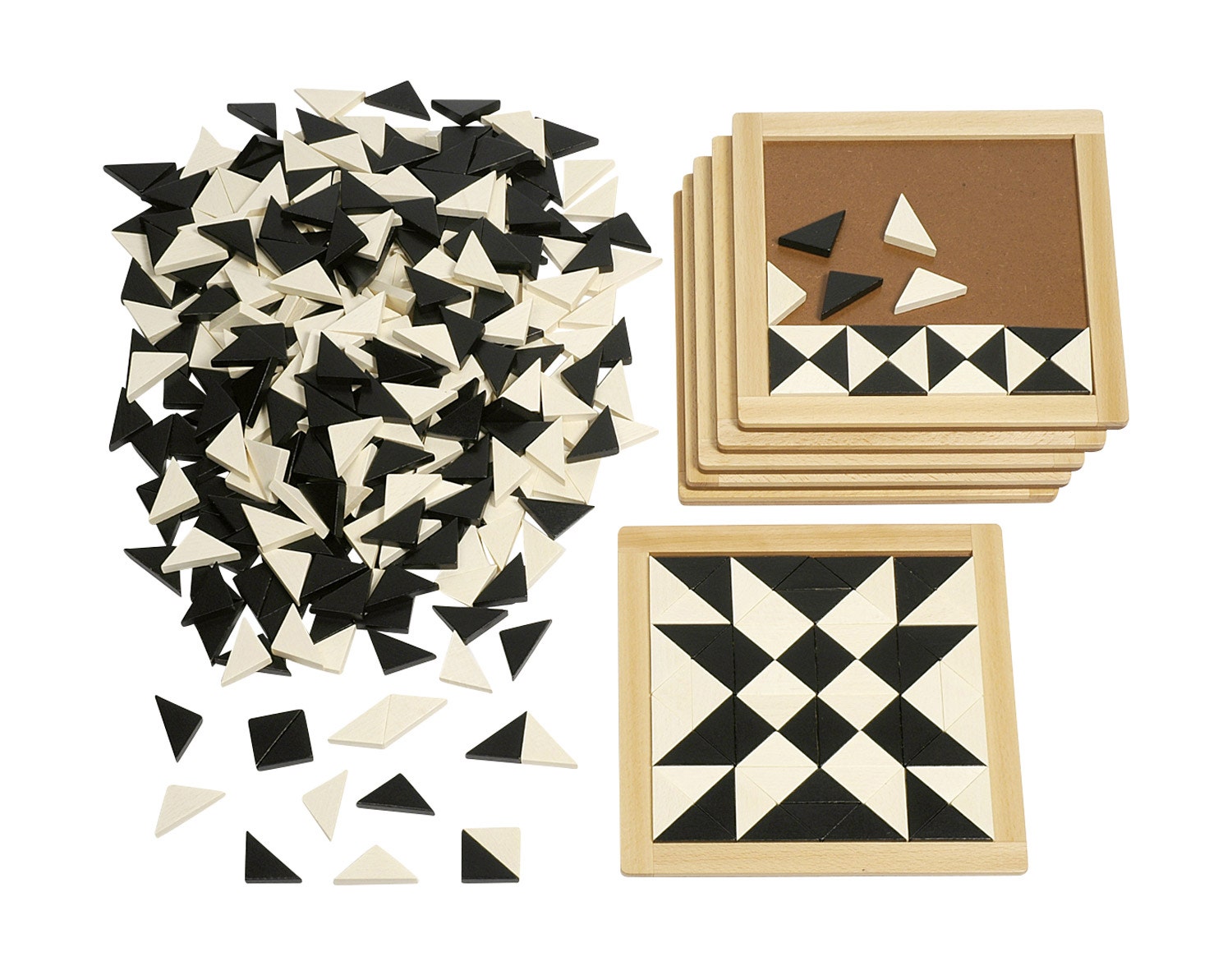 Magisch mozaïek | Zwart - Wit | Klassenset