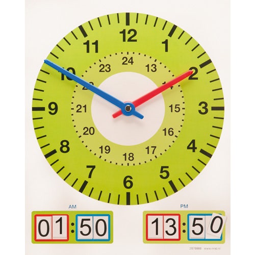 Magnetische instructieklok