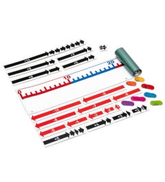 Magnetische getallenlijn 1-100