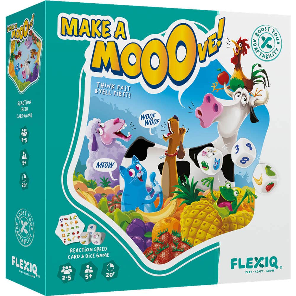 Make a Mooove! Kaart- en dobbelspel