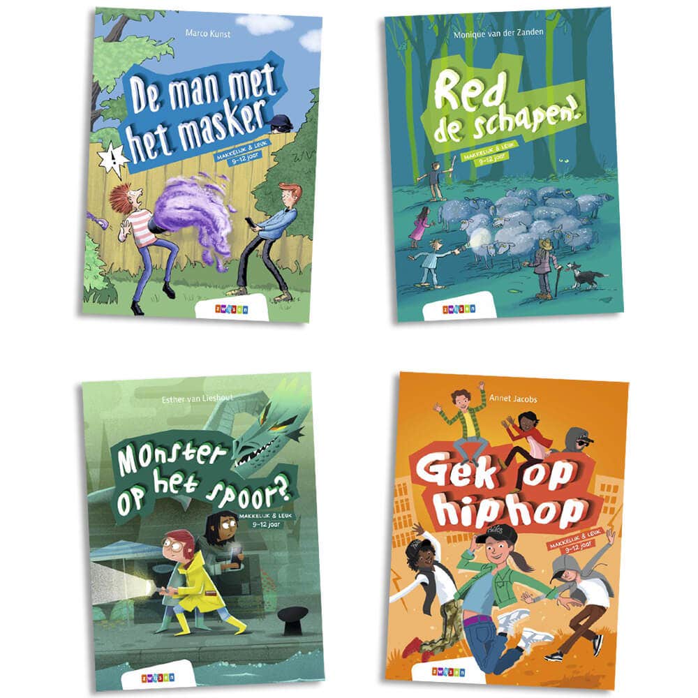 Makkelijk & Leuk AVI E3 (4 titels)