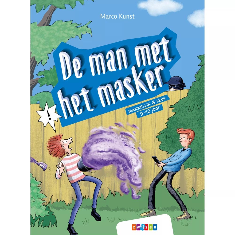 Makkelijk & Leuk | De man met het masker | AVI E3 | 9-12 jaar