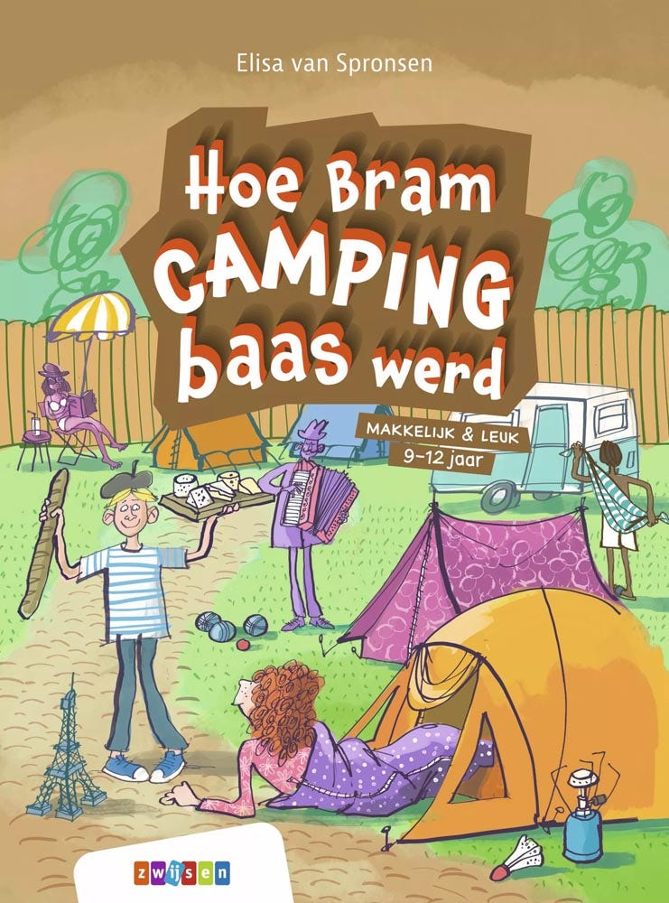 Makkelijk & Leuk | Hoe Bram CAMPING baas werd | AVI E5 | 9-12 jaar