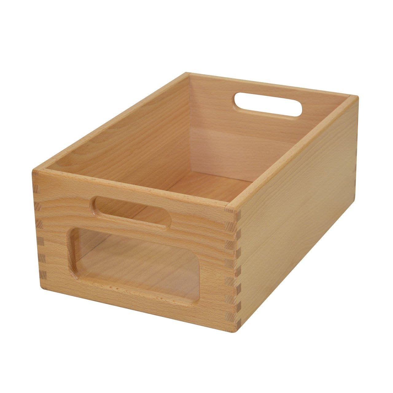 Houten kist met plexiglas | 23,5 x 14 x 36 cm