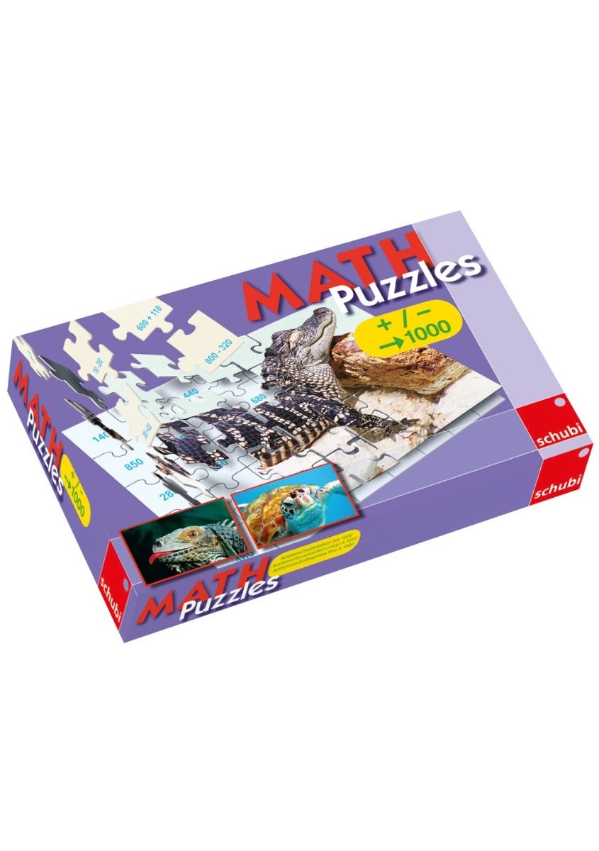 MATHpuzzels -  Optellen/aftrekken tot 1000