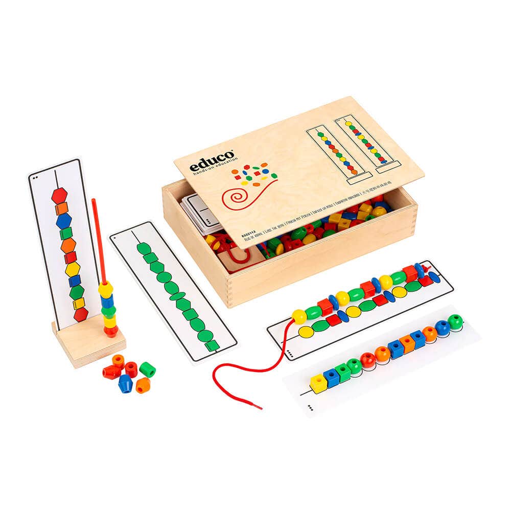 Maxi kralen rijgen | Educo