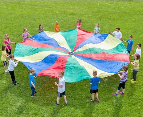Mega parachute doek 180 cm