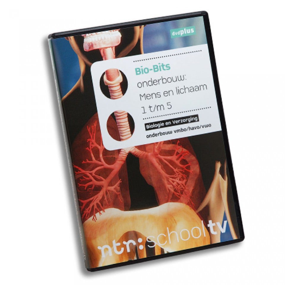 Mens en lichaam 1-5 - Bio-Bits onderbouw dvdPLUS