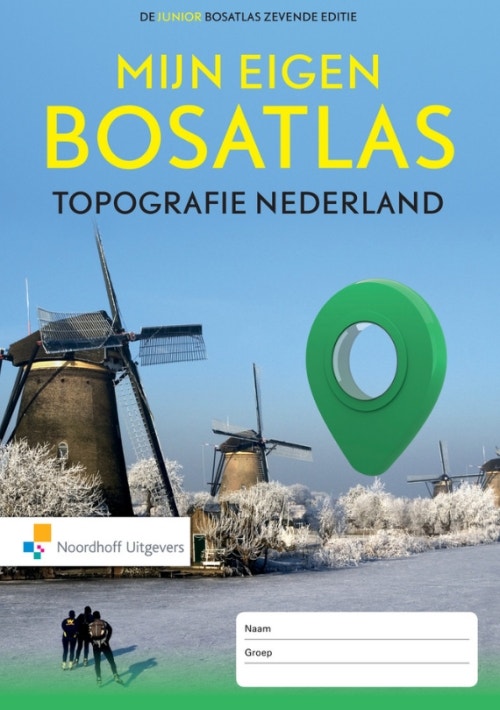 Mijn eigen Bosatlas - Topografie Nederland (5 ex.)