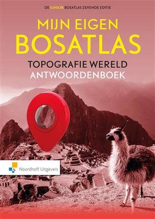Mijn eigen Bosatlas - Topografie Wereld - Antwoorden