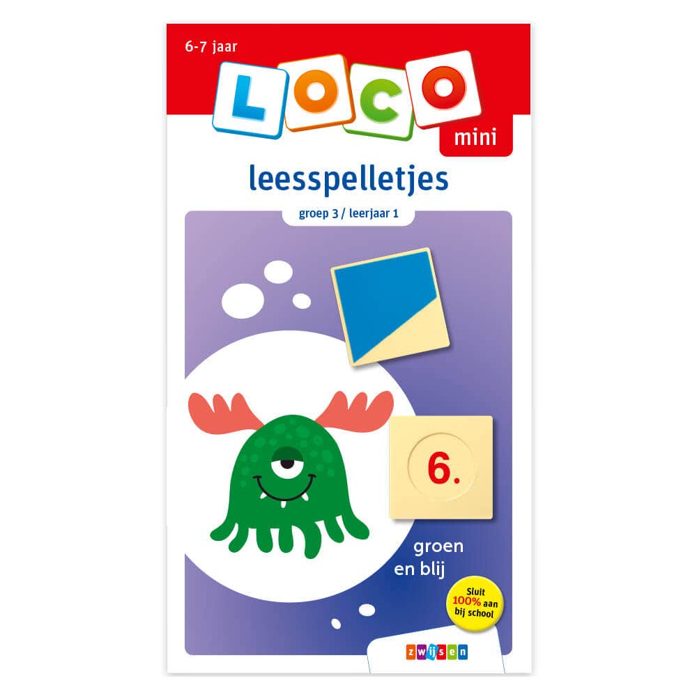 Mini Loco: Leesspelletjes | Groep 3