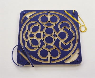 Motoriekbord Mandala Blauw