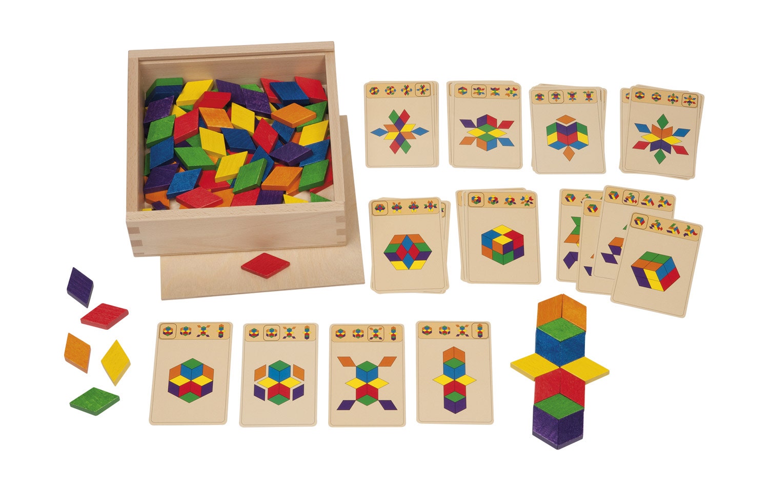 Mozaïek kwartetspel | 128-delig