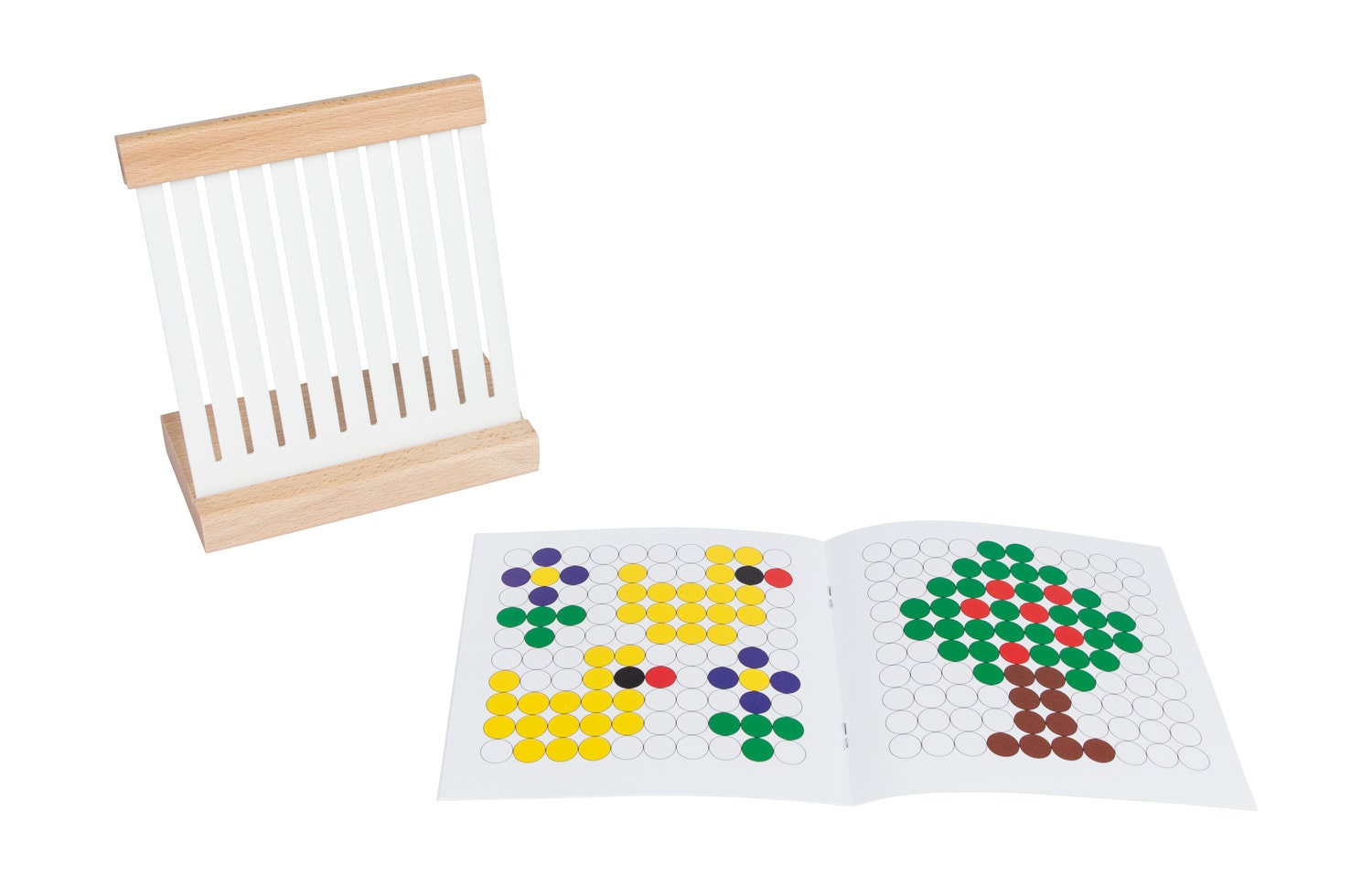 Mozaïekspel Aximo mini | Kleine standaard, 10 rijen