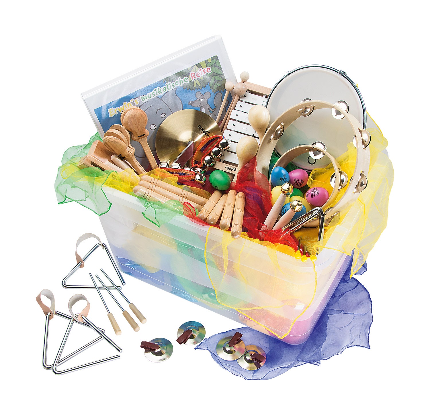 Muziekbox met 36 instrumenten