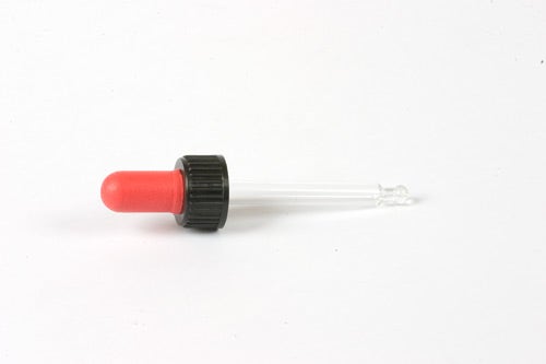 Dop/pipet rood voor smaakflesje