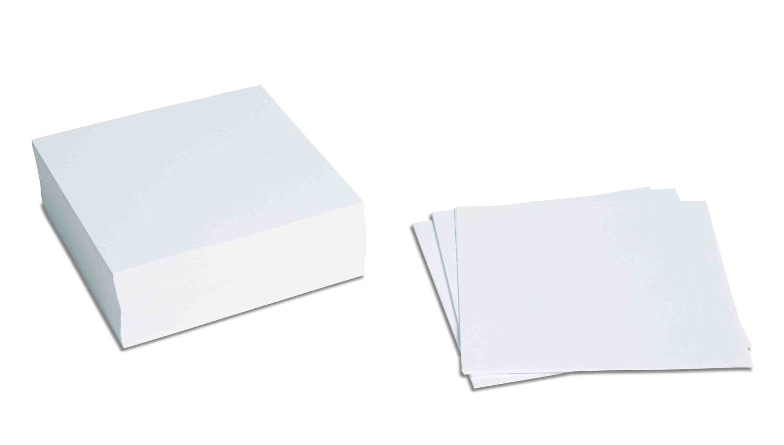 Inlegfigurenpapier 14 x 14 cm (500 vel) | Nienhuis Montessori