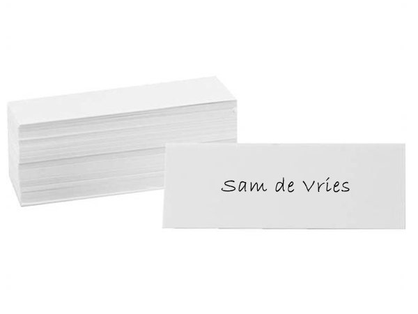 Veilig leren lezen - Kim versie - naamkaartjes bij planbord (80 ex.)