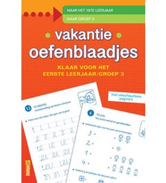 Vakantie oefenblaadjes - Klaar voor het eerste leerjaar