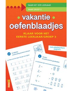 Vakantie oefenblaadjes - Klaar voor het eerste leerjaar