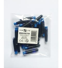 Nexus Eco Writer - inktcartridges blauw (per 30)