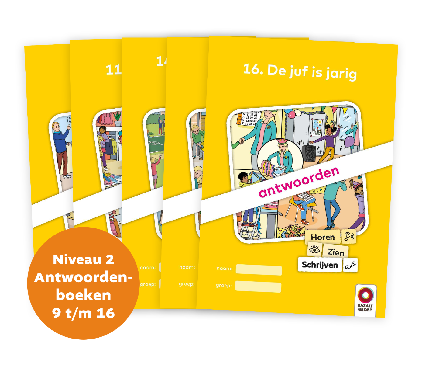Antwoordenboeken niveau 2 (9-16) | Horen, Zien en Schrijven