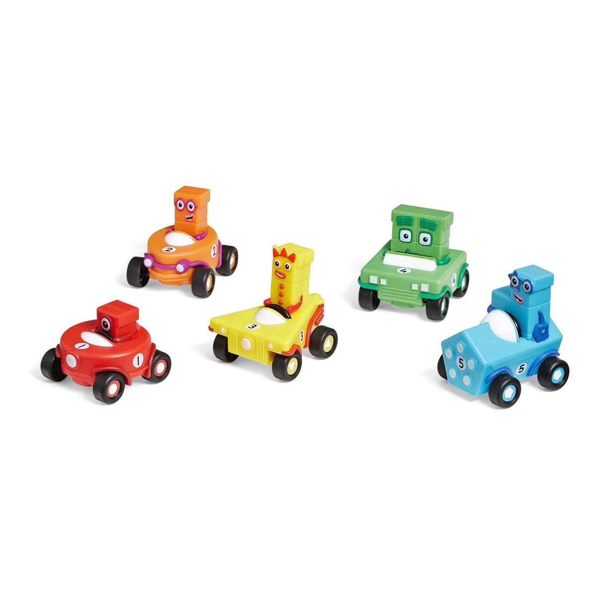 Numberblocks - Mini Voertuigen Set