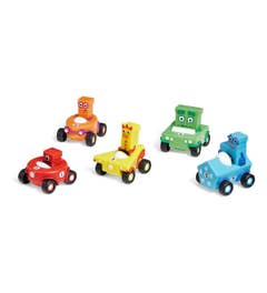 Numberblocks - Mini Voertuigen Set