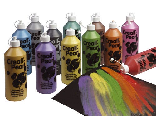 Creall pearl (parelmoerverf) : Flacon á 500 ml