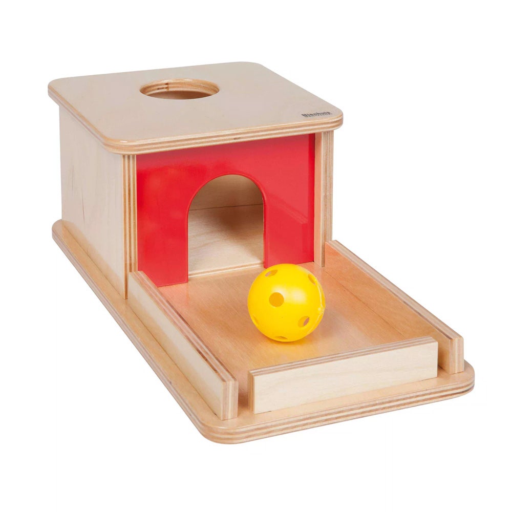 Object Permanence kistje met bakje