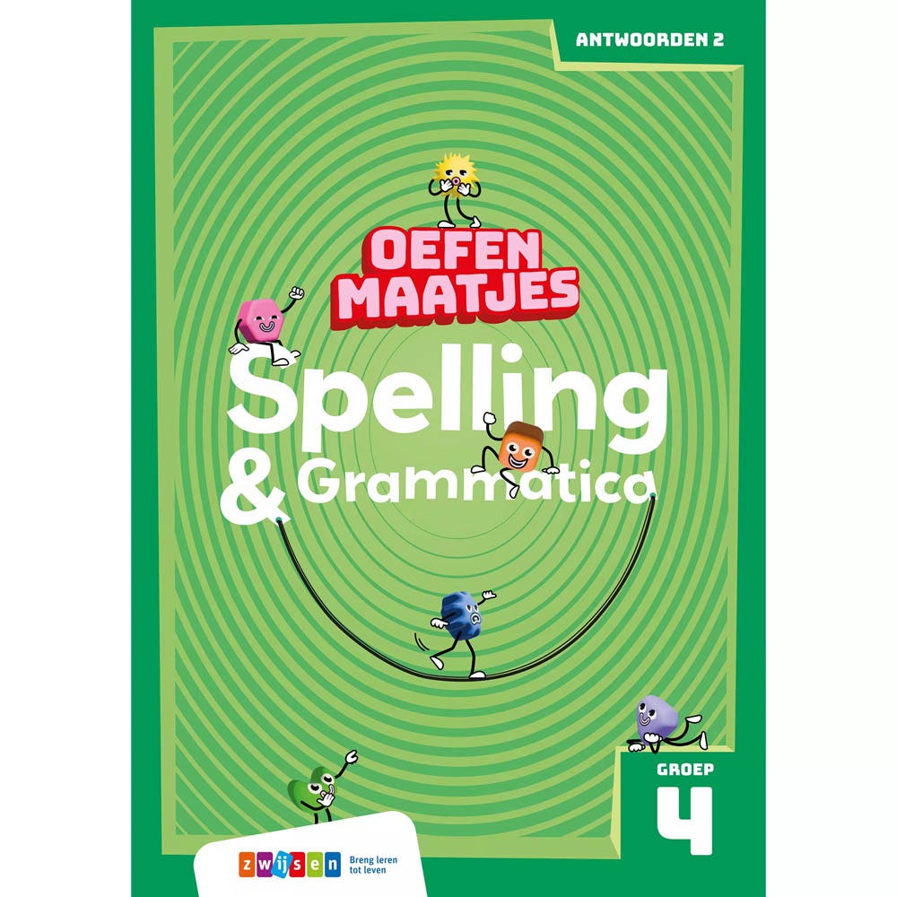 Oefenmaatjes | Spelling & Grammatica | Groep 4 | Antwoordenboek 2