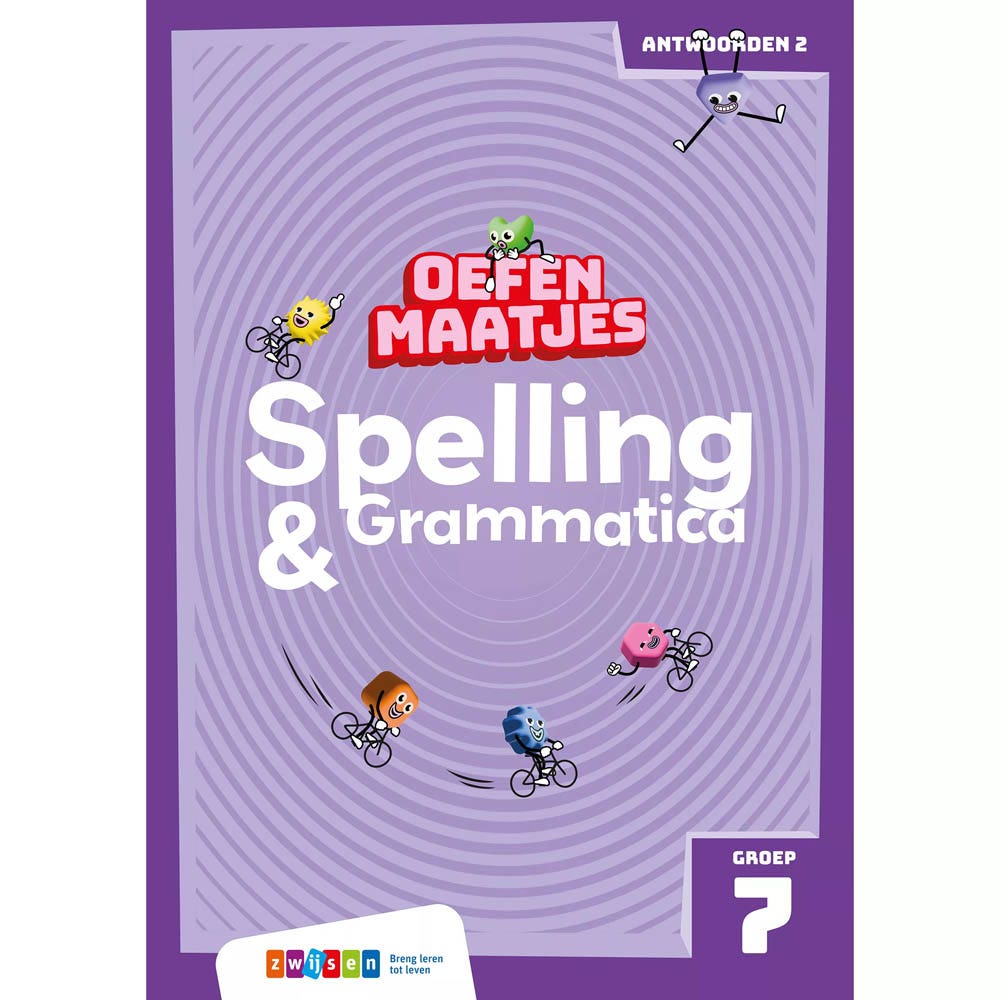 Oefenmaatjes | Spelling & Grammatica | Groep 7 | Antwoordenboek 2