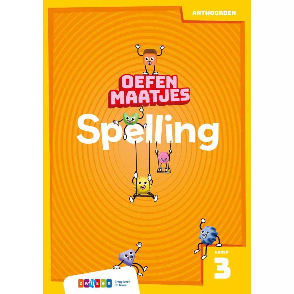 Oefenmaatjes | Spelling | Groep 3 | Antwoordenboek