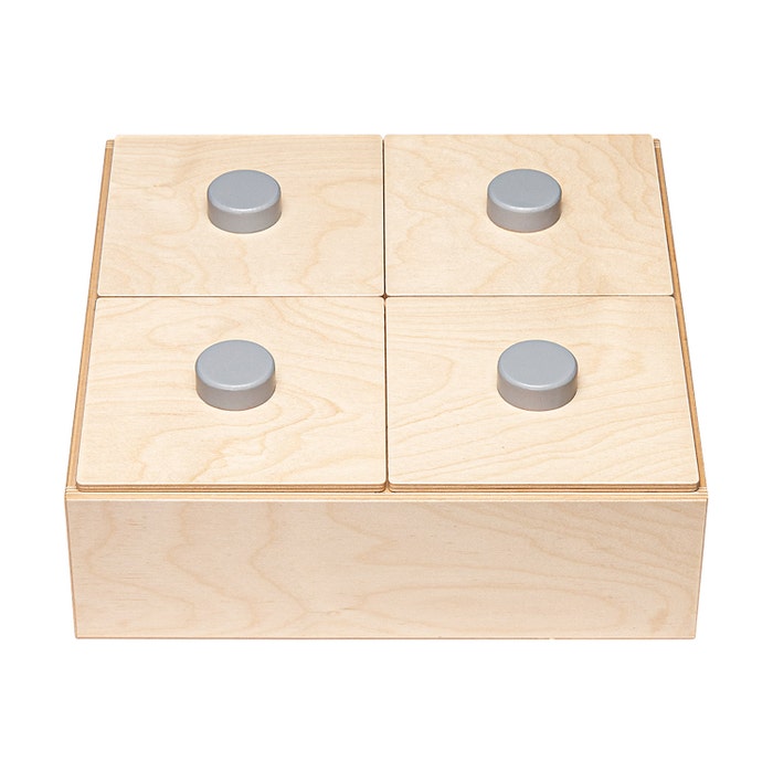Kist Ride 4pack Ontdekkist | Houten kist met 4 vakken