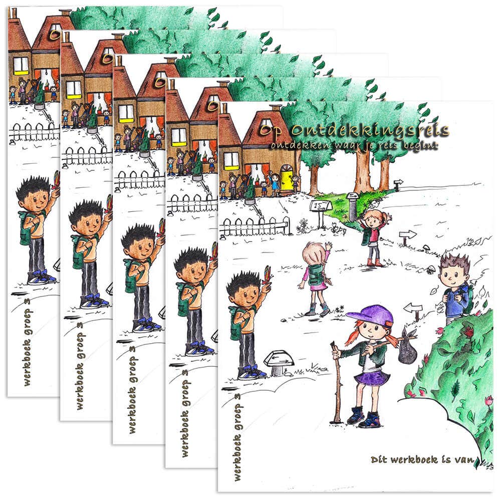Op Ontdekkingsreis | Werkmap groep 3 (5 st.) | Ontdekken waar je reis begint