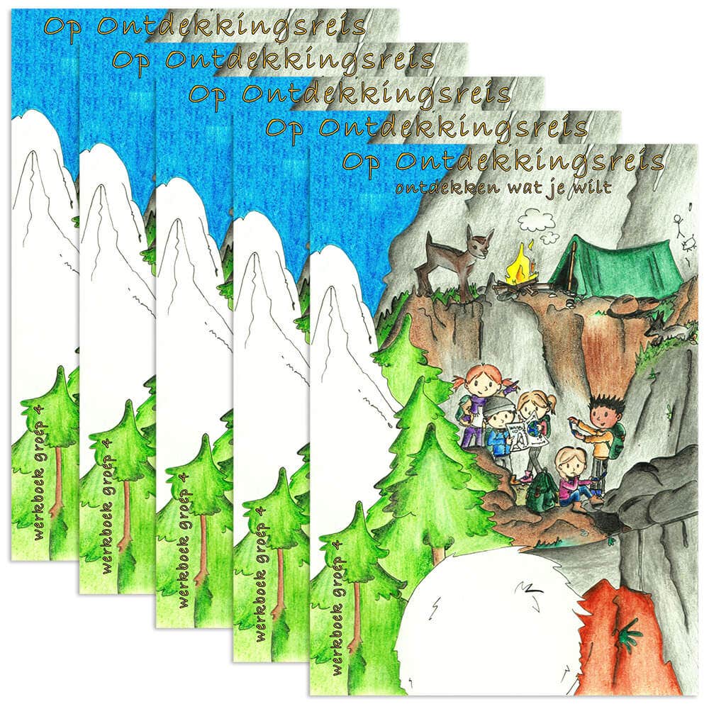 Op Ontdekkingsreis | Werkmap groep 4 (5 st.) | Ontdekken wat je wilt