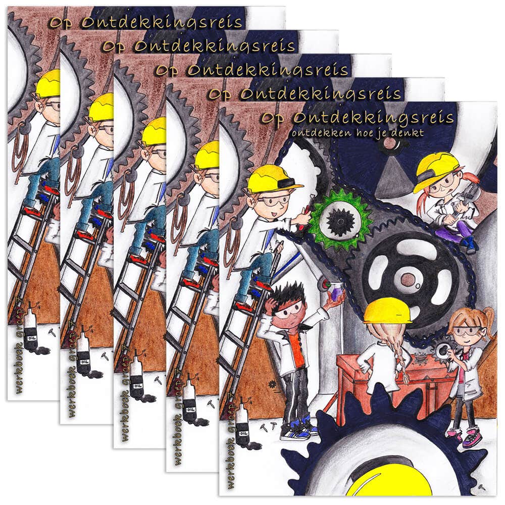 Op Ontdekkingsreis | Werkmap groep 7 (5 st.) | Ontdekken hoe je denkt
