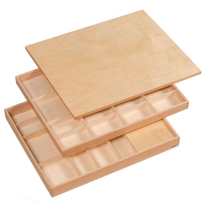 Opbergkist voor grote letters