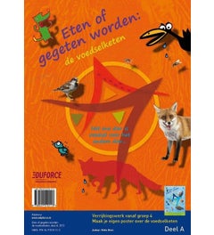 Opdrachtposter Eten of gegeten worden