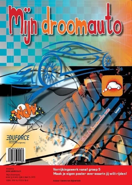 Opdrachtposter Mijn droomauto (los exemplaar)