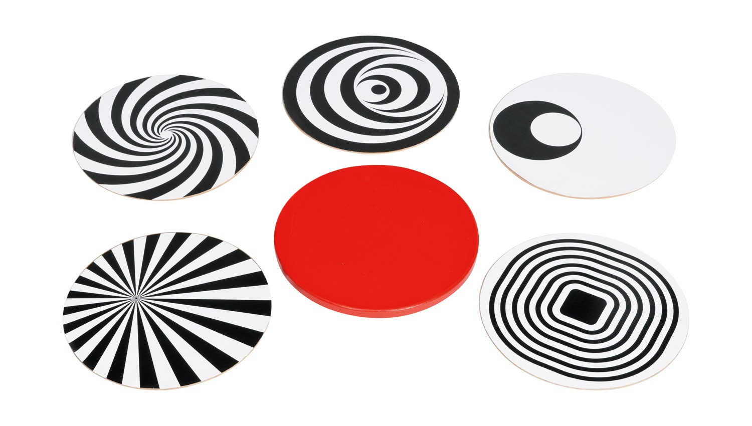 Optische draaischijven | 5-delig