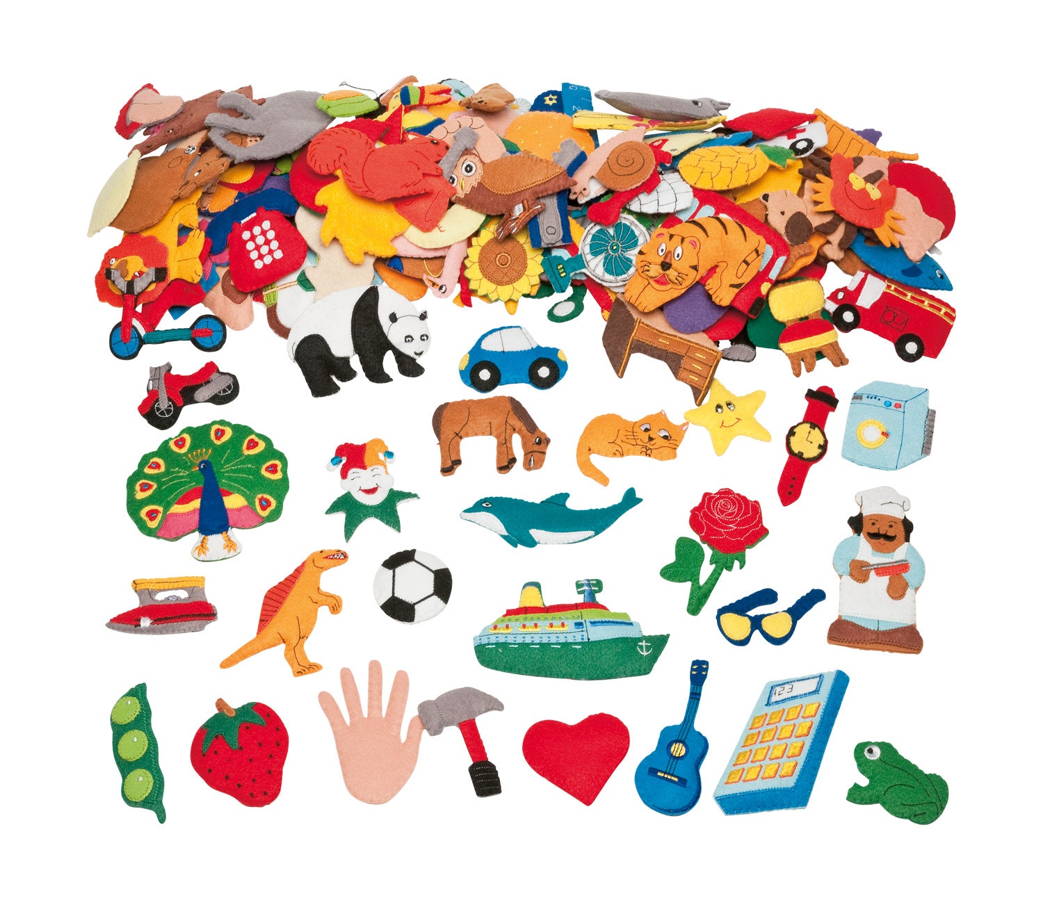 Over Taal gesproken | Stoffen figuren | 147-delig