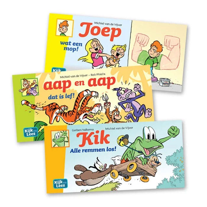 Pakket Mini Stripboekjes