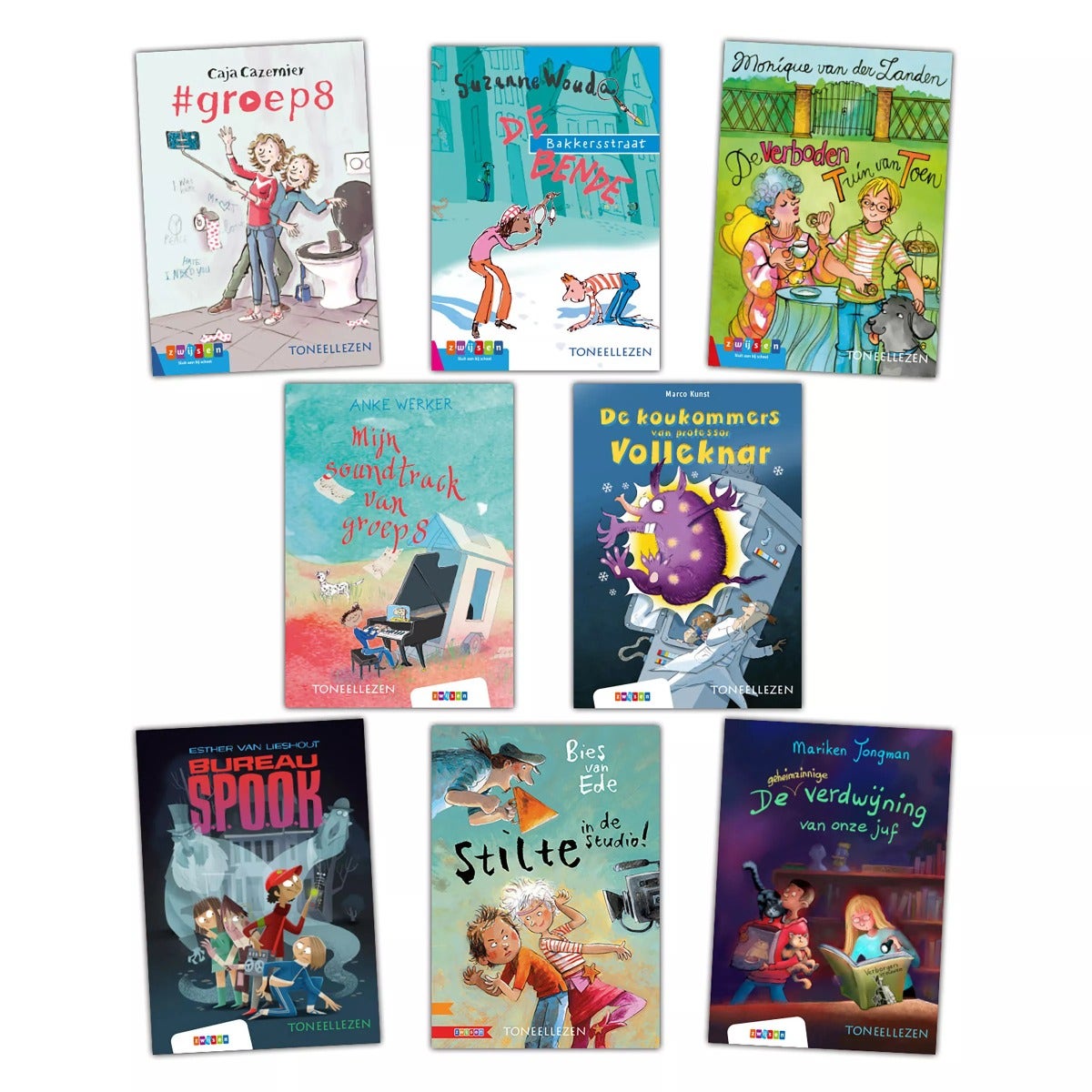 Toneellezen - Pakket Toneellezen groep 8 (6 titels)