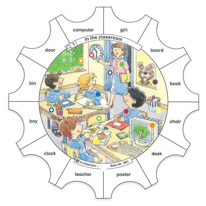 Paletti Engels - A classroom... (niveau 1)