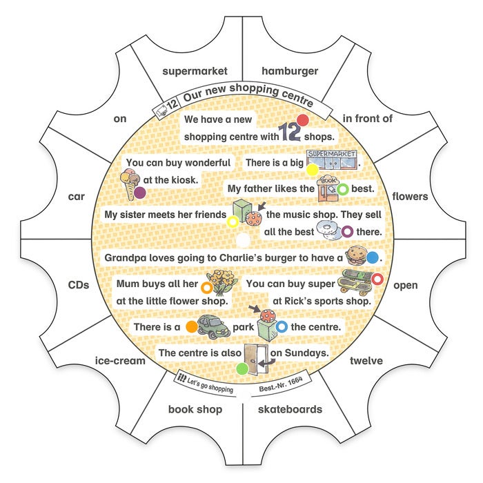 Paletti Engels - Let's go shopping (niveau 4)